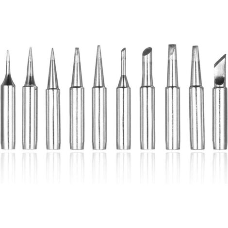 10pcs 900M Remplacement Pointes de Fer à Souder Kit Pannes à Souder Pour Hakko, Radio Shack, TENMA, ATTEN, rapide, Aoyue, Yihua Station de Soudure