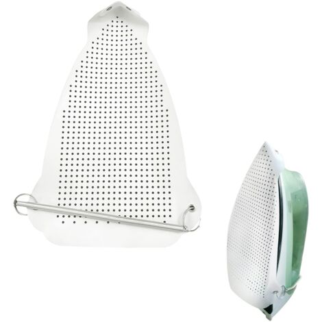Plaque de Protection Contre la Chaleur pour Fer à Repasser - Accessoire de Repassage à Vapeur - Film en Tissu et Housse pour Chaussures - Protection de Semelle (1/5)