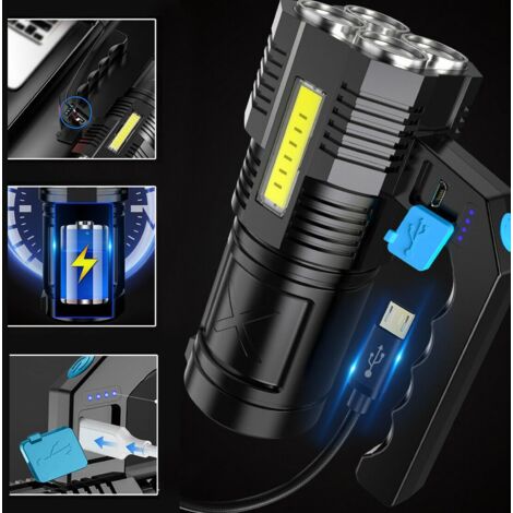 Lanterne De Camping LED Rechargeable à Manivelle - Étanche, 4 Modes De Lumière (blanc, Jaune, Jaune-blanc, XPE) - Dimensions 10.6x10.1 Cm - Pour Randonnée, Survie, Lecture
