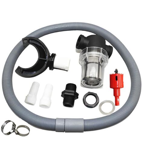 Tuyau, Kit déviateur Baril Pluie, Ensemblbaril Pluie, gouttière, Pluie pour Tuyau Kit récupération d'eau Pluie (1/5)