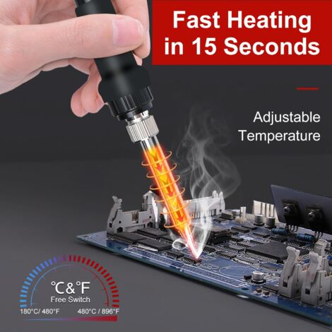 Fer à Souder USB | Stylo De Soudure 3 Vitesses Sans Fil,Outil De