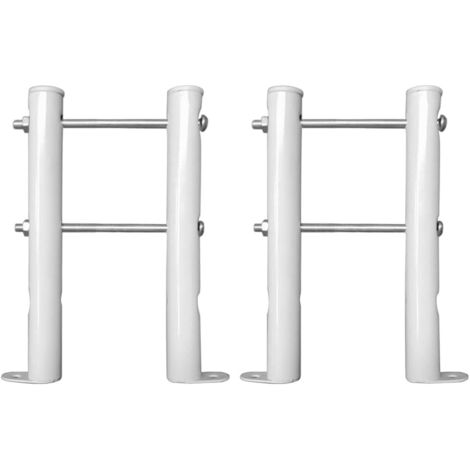 2 pièces Pieds de radiateur Colonne Supports de radiateur 15 cm Ensemble de Pieds de radiateur à Montage au Sol