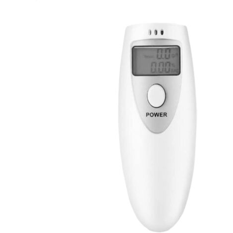 Alcootest Electronique Ethylotest, Alcootest avec Affichage LCD Numérique, Testeur d'alcool Numérique, Éthylotest Professionnel, pour Usage Personnel Et Professionnel