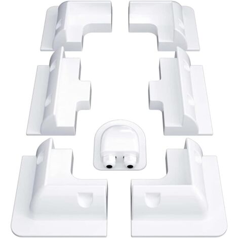Kit de Montage de Panneau Solaire avec écrous et boulons pour Dalles de Toit, Cadres de Toit, Supports de Montage, Camping-Car, Mur et Autres Supports de Toit (ABS 7 pièces) (1/5)