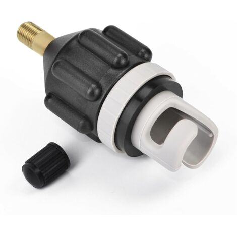 Sup Valve Adaptor Schrader Inflation Adaptateur à Valve pour Bateau Gonflable Kayak Canoë Paddleboard,Gonflage Rapide
