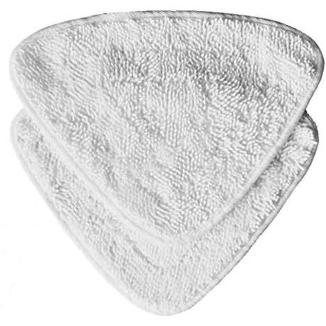 Housses de rechange, chiffons, tampons en microfibre compatibles avec le nettoyeur vapeur Vileda Steam (2 pièces)