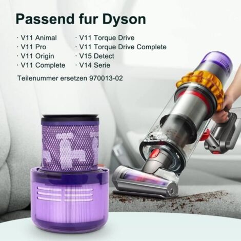 Filtre aspirateur compatible avec Dyson V11 V15 sv14 Absolute animal extra pro Detect Torque Drive (1/4)