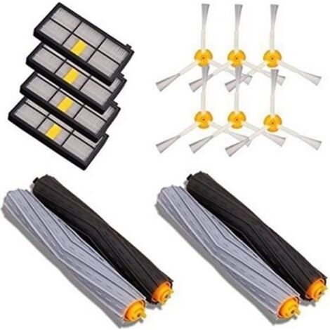14PCS Kit Pièces accessoires pour iRobot Roomba serie 800 850 851 860 865 866 870 871 876 880 885 886 890 891 896 900 960 966 980 ec (1/4)