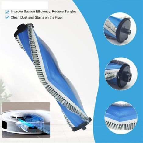 Kit Filtres Et Brosses Latérales Pour ECOVACS DEEBOT N20 - 4 Filtres + 8 Brosses, Remplacement Facile