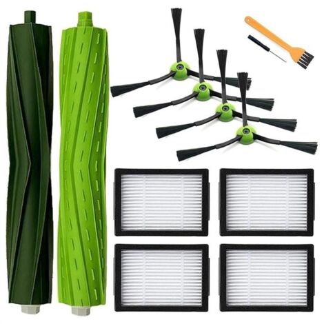 Pour Irobot Roomba I3 I3+ I7 I7+ I4 I6 I6&I8 I8+/plus E5 E6 E7 J7 I,E &J Series Pièces D'Aspirateur Rouleau Brosses Latérales (1/5)
