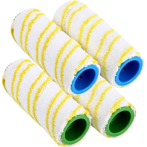 Rouleaux De Rechange Pour Kärcher FC7 FC5 FC3D FC3 Jaune (1/5)