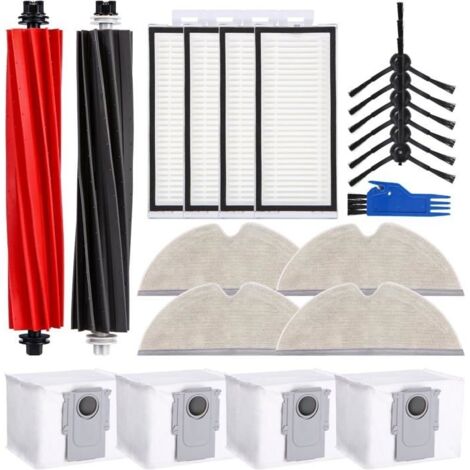 Kit d'accessoires pour Roborock Q8 Max+/Q8 Max/Q5 Pro+/Q5 Pro Aspirateur,Pièces de Rechange pour Roborock, 2 Brosse Principale, 4 H (1/5)