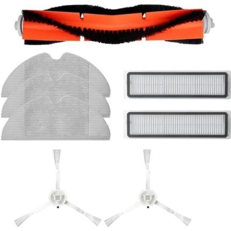 PièCes de Rechange pour Aspirateur Robotique pour Xiaomi Dreame D9 Brosse LatéRale à Rouleau Hepa Filtre Vadrouille Accessoires en (1/4)