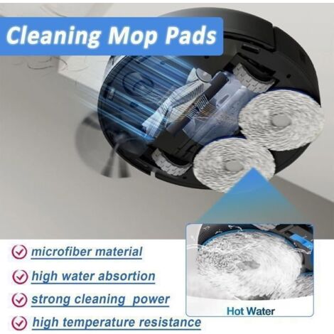 Kit Accessoires Pour Ecovacs Deebot N30 Pro Omni / N30 Omni - 20 Pièces De Rechange - 10