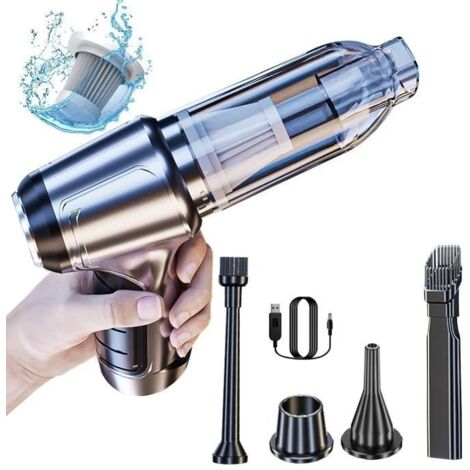 Aspirateur de voiture sans fil 3 En 1 - 12000Pa - 4000mAh - 35500rpm - utilisé pour nettoyer les voitures et les ordinateurs (1/4)