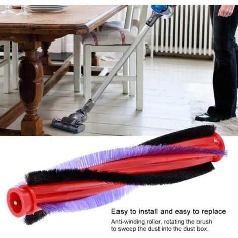 185mm Remplacement de Brosse Principale de Rouleau d'Aspirateur Adapté pour Dyson V6 DC62 SV03 SV073 (1/4)