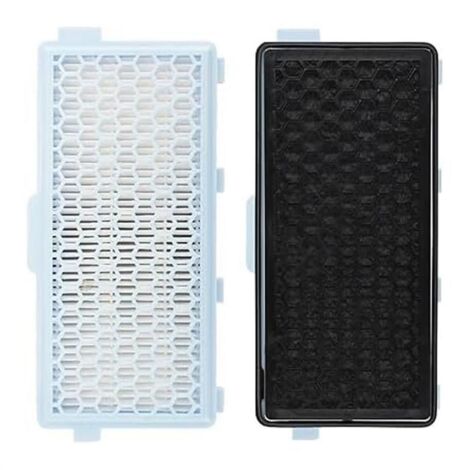 Filtre HEPA AirClean Compatible avec les Aspirateurs Miele Complete C2 C3, Compact C1 C2, Lot de 2 (1/4)