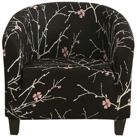 Housse de Fauteuil Cabriolet Extensible Couverture de Fauteuil de Couleur Unie 6 (1/4)