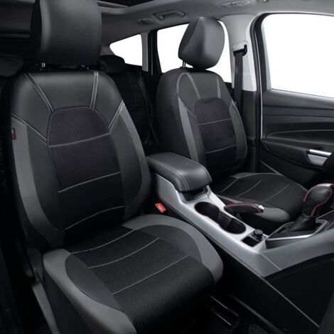 Housses De Siège Auto 9 Pièces Pour Dacia Duster (2010-2025) - Protèges-sièges Confort, Design Sportif - 5 Places