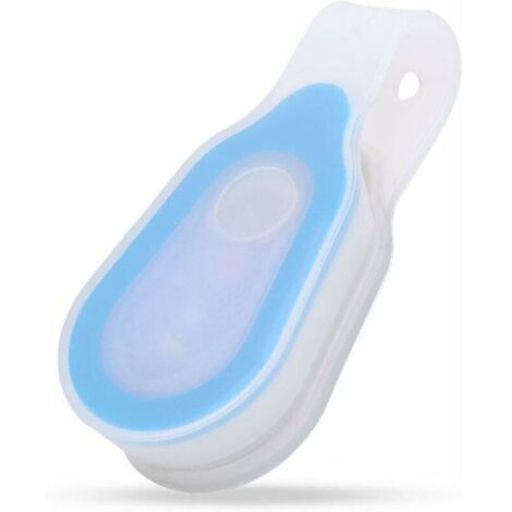 Lampe de Poche Mains Libres Lumire de Scurit Fixation de Scurit pour Lampe de Poche en Silicone pour Eclairage de Nuit PZCC (1/4)