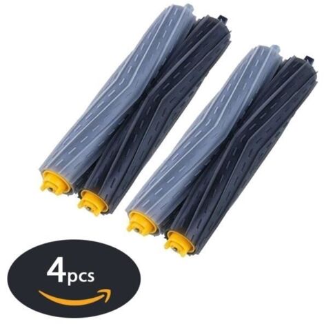 Kit de 4 Brosses à rouleaux pour Aspirateur iRobot Roomba - Hobby tech (1/3)