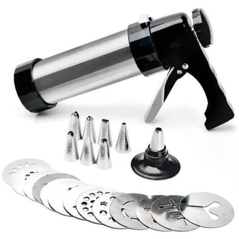 Moule à Biscuits Biscuit Maker Cookie Machine Cookie Making Gâteau Décoration Presse Moules Pâtisserie Tuyauterie Buses Cookie A609 (1/4)