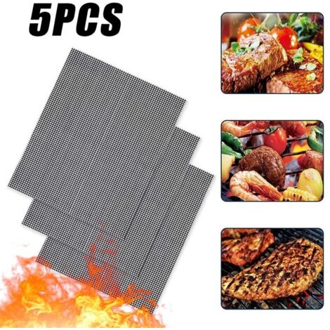 Polymères réutilisables en maille, accessoire de cuisson pour barbecue, outil de cuisine (1/4)