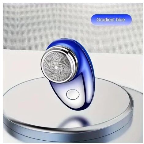 Rasoir professionnel avec tête à lame lavable perfectionnée,rasoir de qualité supérieure pour un rasage lisse et confortable blue (1/5)