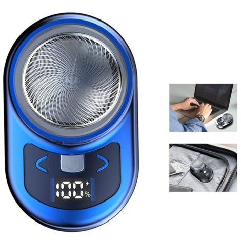 Rasoir électrique 3W rasoir intelligent avec affichage numérique, compact, étanche (1/5)