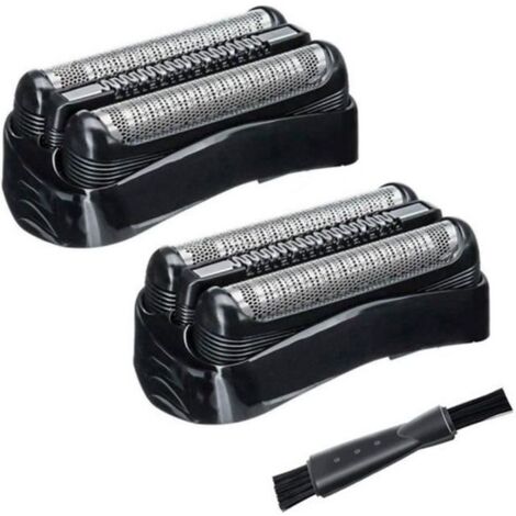 Lot de 2 TêTes de Rechange pour Rasoir 21B pour Braun Serie 3 Rasoirs éLectriques (1/4)