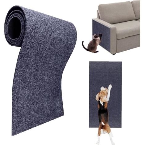 Protection Canape Chat Anti Griffe 30×100 cm,DIY Chats Grattoir,Tapis Griffoir Chat,Griffoir Chat Canapé Auto-adhésifs (1/4)