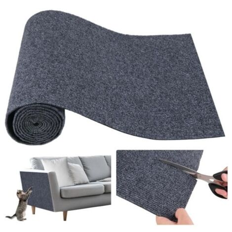 200x40cm Tapis Griffoir pour Chat Auto-adhésif, Griffoir Chat Canapé, DIY Protege Canape Griffe Chat, Tapis Gratter Autocollant (1/5)