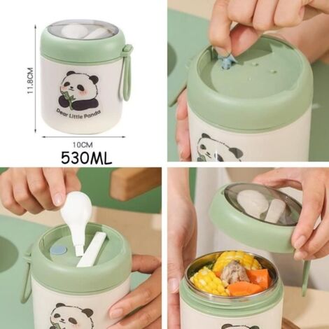BOITE REPAS ISOTHERME 850ML ACIER INOXYDABLE REF.QD226 - - QWEBOITEREPAS850ML - Actuel Vet