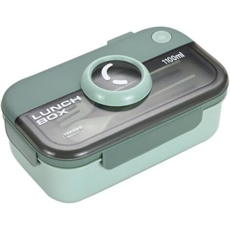 Lunch Box Boite à Déjeuner 1100ML Boite Repas Lunch Box Adult Enfant Bento Compartimentée Micro Ondable Alimentaire Lunch Box (1/4)