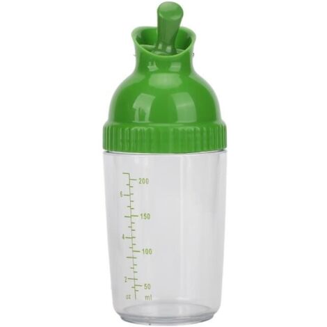 récipient à vinaigrette Shaker à vinaigrette 200 ml sans BPA pour éviter les fuites pot à vinaigrette avec couvercle