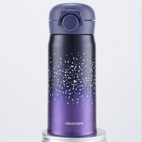 Bouteille Isolante Isotherme 500ml Gourde En Acier Inox Vide (1/4)