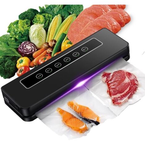 Machine Sous Vide pour Aliments Secs et Humides - Sous Videuse Alimentaire 120W avec 30 Sac Sous Vide Alimentaire