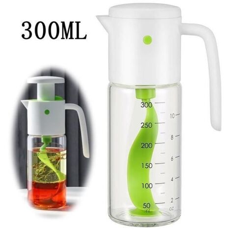 (Vert)Shaker à Vinaigrette - MARQUE Inconnue - Modèle Inconnu - Verre Borosilicate - 300ML - Couleur Verte (1/4)