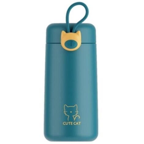 Gourde Isotherme Enfant,Gourde Enfant Inox,Bouteille Isotherme ultralégère,Bouteille d'eau Anti-fuite,Sans BPA,pour voyage,Bureau