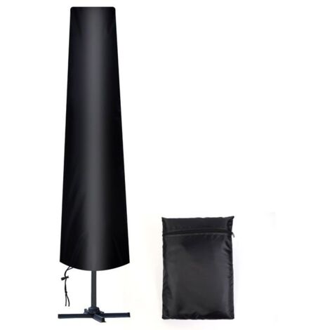 Housse Parasol Droit 300 cm,210D Oxford Housse de Protection pour Parasol avec Sac de Rangement,Résistant aux Intempéries,aux UV (1/5)