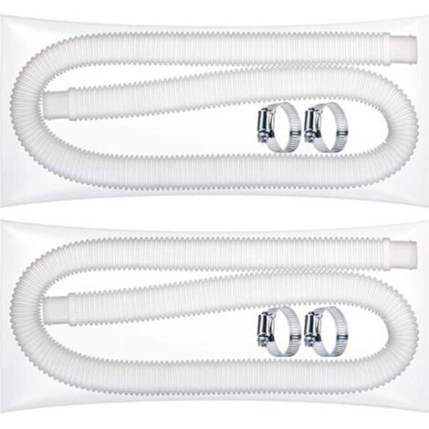 (Transparent)Ensemble de Tuyau de Piscine Souterraine INTEX - Transparent - Remplacement Pompe - 149,86cm x 3,18cm (1/4)