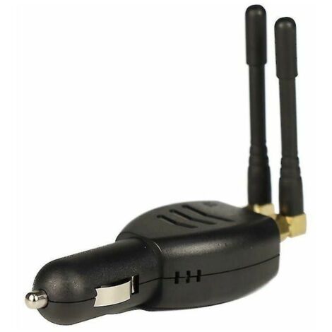 Antenne GPS Anti-Traceur - Protection Signal - Double Bande L1/L2 - Allume-Cigare - Compacte et Durable