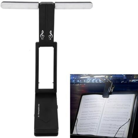 (Noir)Lampe de Lecture - Non spécifié - Portable - Rechargeable - LED - Noir (1/4)