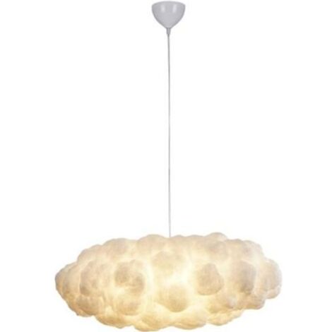 Lustre décoratif lampe nuage flottant (avec ampoule) - lumière chaude