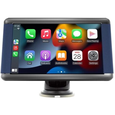 Autoradio écran Tactile, Carplay/Android Auto/MirrorLink, Bluetooth 5.1/FM/RDS,TYPE C Charging (1/5)