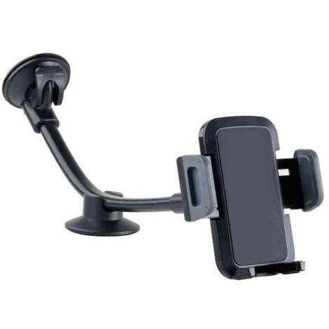Support Universel Pour Téléphone De Voiture, Support De Téléphone Portable À Bras Long Pour Pare-Brise Compatible Avec Iphone (1/5)