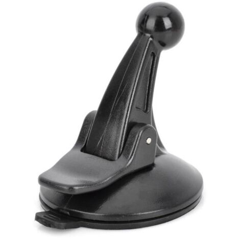 (black)Support de montage ventouse - Garmin - Nuvi GPS - Noir - Installation facile - Tête pivotante 360 degrés (1/4)