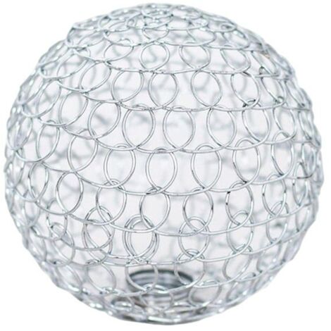 Abat-jour globe classique pour plafonnier, lustre creux, suspension en métal pour table,salle,lampadaire, lampe suspendue (10 cm)