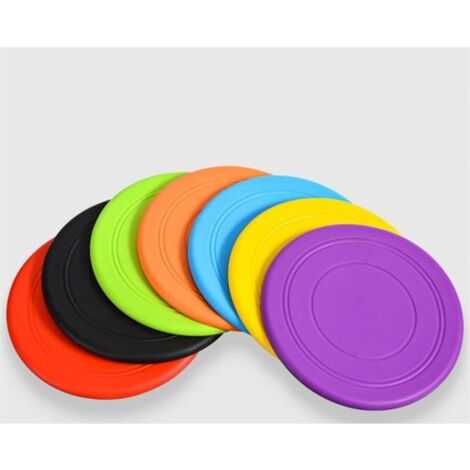 (Couleur)Frisbee jouet pour animaux de compagnie parent-enfant jeu interactif jouet d'entraînement chien flottant dans l'eau résistance aux (1/4)