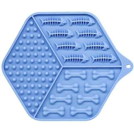 Tapis à lécher pour chien, à lécher pour chien, tapis à lécher en silicone pour chien avec ventouse (1/5)